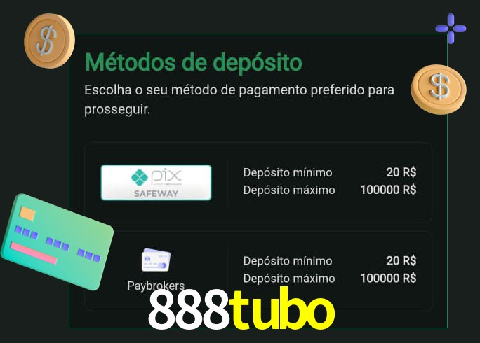 O cassino 888tubo oferece uma grande variedade de métodos de pagamento
